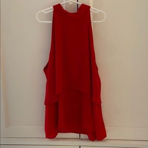 NWT Zara Halter top in Red